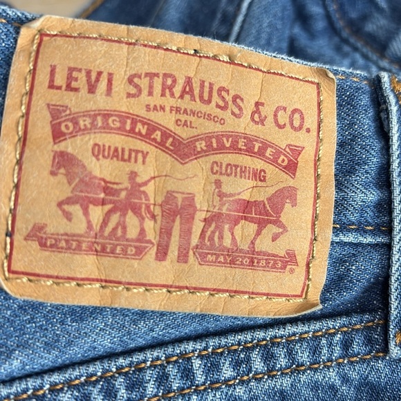 Levi's Low Pro Relaxed Straight Fit Jeans in Amplify It - Size 27 - Picture 8 of 9